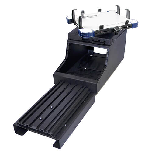 Standard Console – 7" – AK-7 Computer Workstation Console with A-MOD Desktop (DODGE CHARGER 2011+)