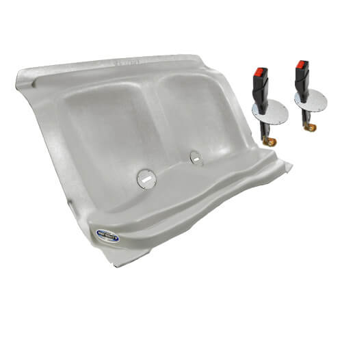 Seat Replacement System – Bio-Seat with Seat Belt Extenders for Dodge Charger (2019+)