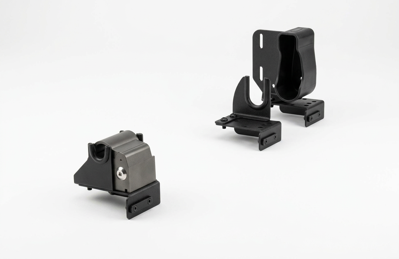 Gun Rack – Single Cell Mount – Vertical – Single (AR – BLM) (SUV)