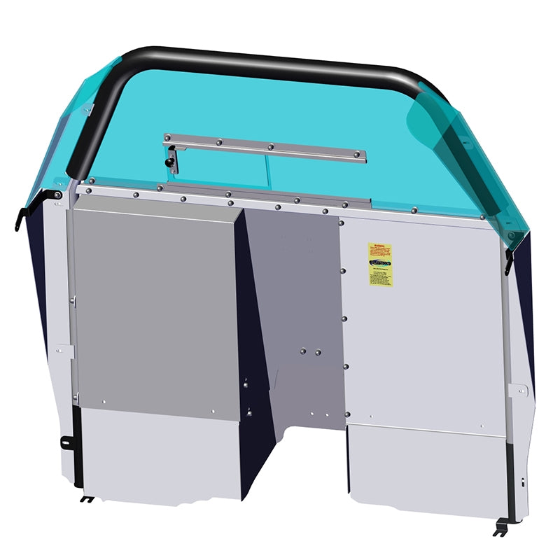 Partition – space creator with bidirectional recessed housing (Dodge Durango 2014+)