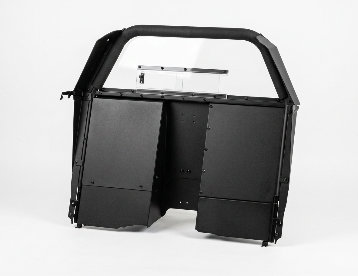 Partition – space creator with bidirectional recessed housing (Dodge Durango 2014+)