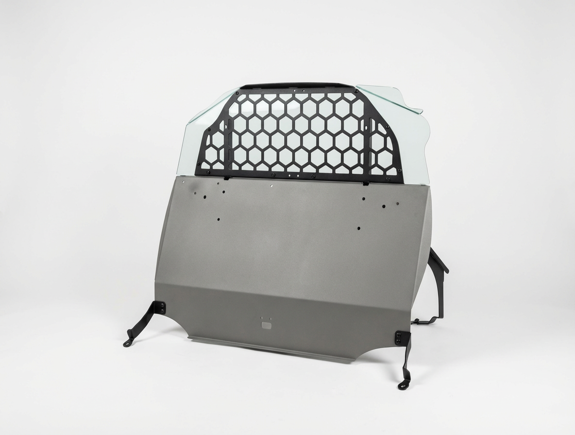 CB4 Cargo Barrier, Side-Curtain-Airbag Compliant (Ford PI Utility 2020+)