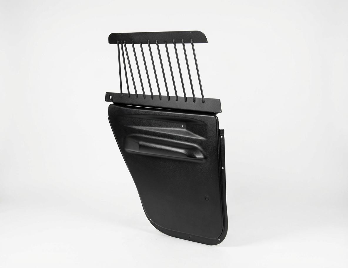 Window Armor + Door Panel – Bar-Style Window Armor & ABS Door Panel Package (Chevy Tahoe 2021+)