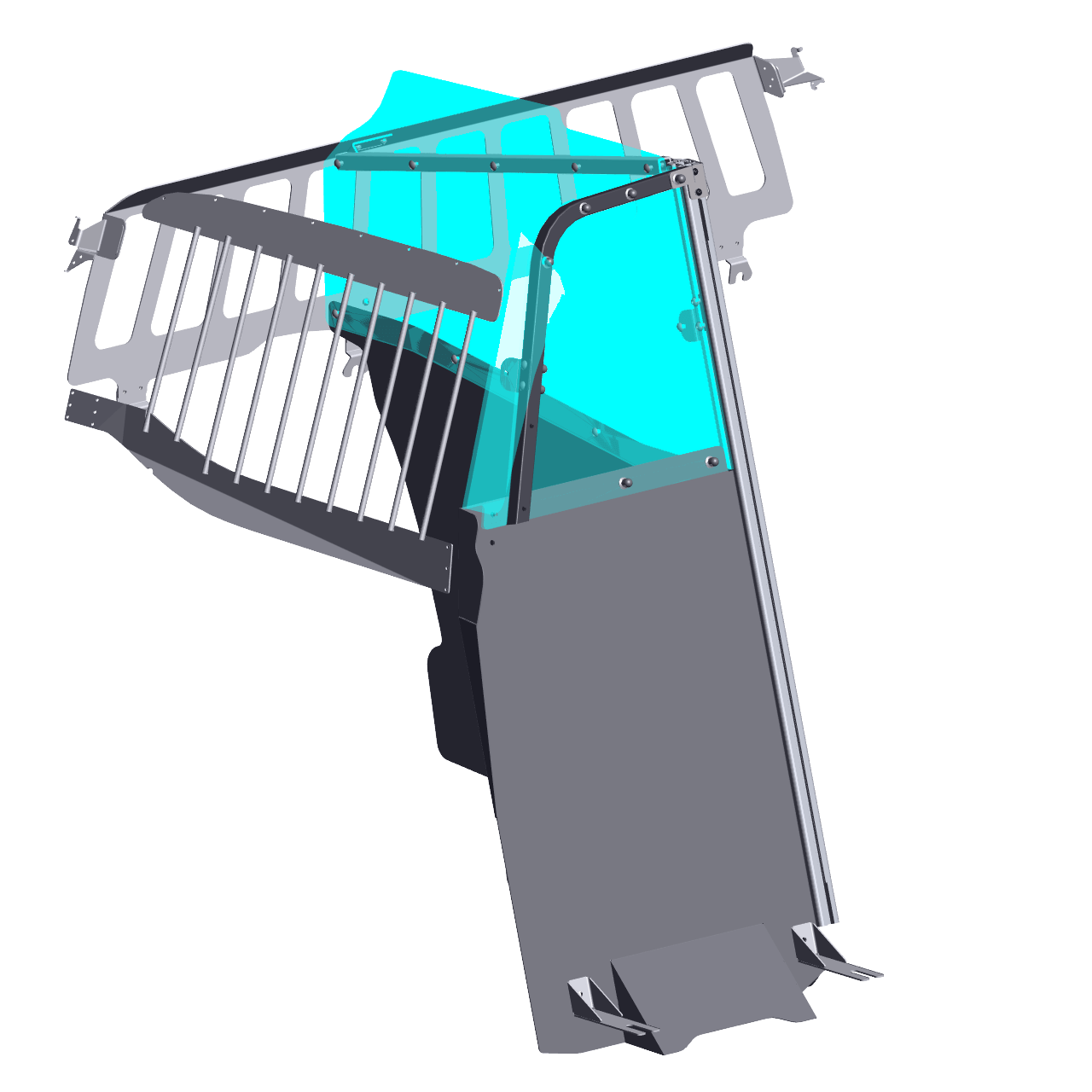 Single Cell – Lite Prisoner Transport System for Chevrolet Silverado SSV (2023+)