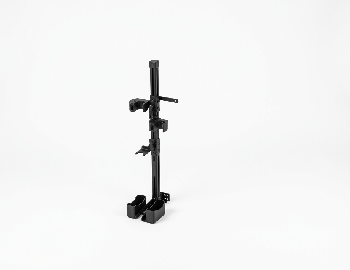 Gun Rack – Partition Mount – Vertical – Dual (AR + 870 – ZRT)