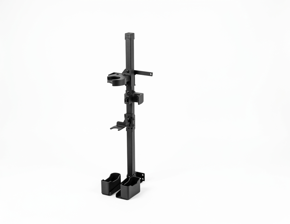 Gun Rack – Partition Mount – Vertical – Dual (AR/870 – ZRT + GL3XL)