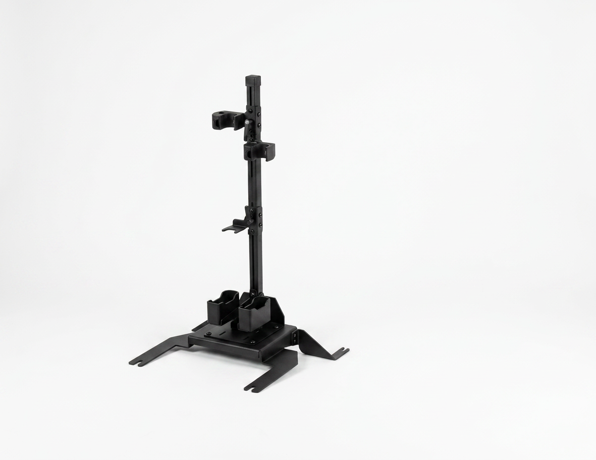 Gun Rack – Rear Seat Mount – Vertical – Dual (AR + Shotgun – ZRT) (Chevy Tahoe 2021+)
