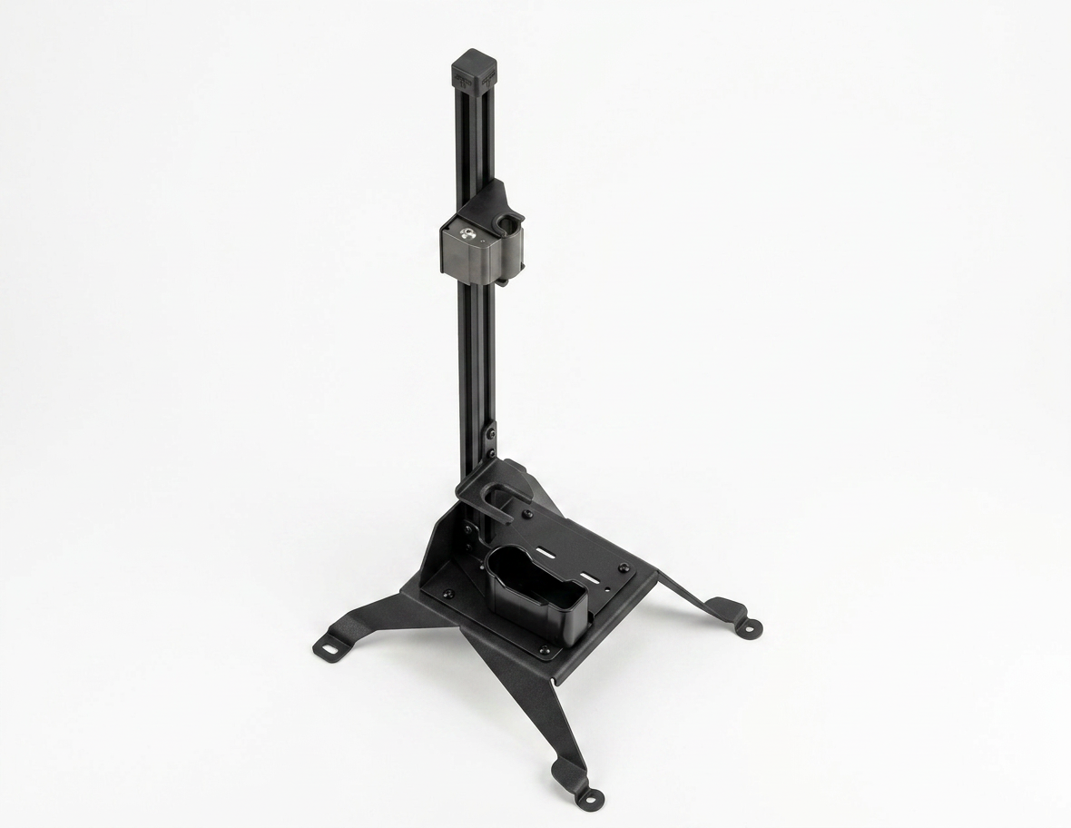 Gun Rack – Floor Mount – Vertical Single AR (Standard Lock, Durango 2021+)