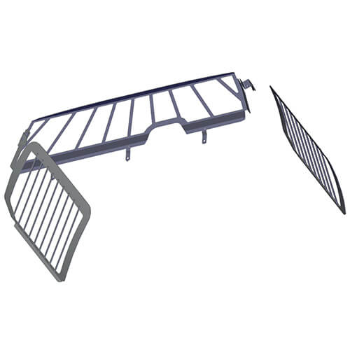Window Armor – Ford F-150 (2016+), F-250 (2019+) Door & Rear Bar-Style Window Armor (OEM Doors)