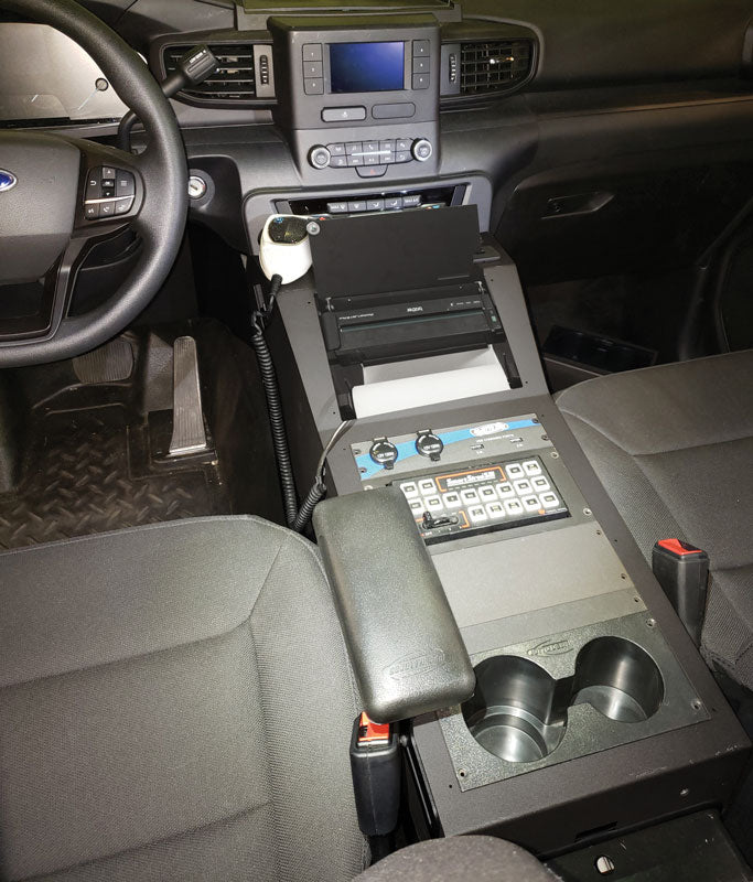 Contour Console – 14" – Integrated Printek–Brother Horizontal Contour (FORD PI UTILITY 2020+)