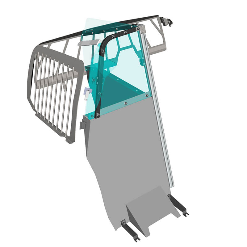 Single Cell – Lite Prisoner Transport Package for Ford F-150 SSV / Police Responder (2021+)