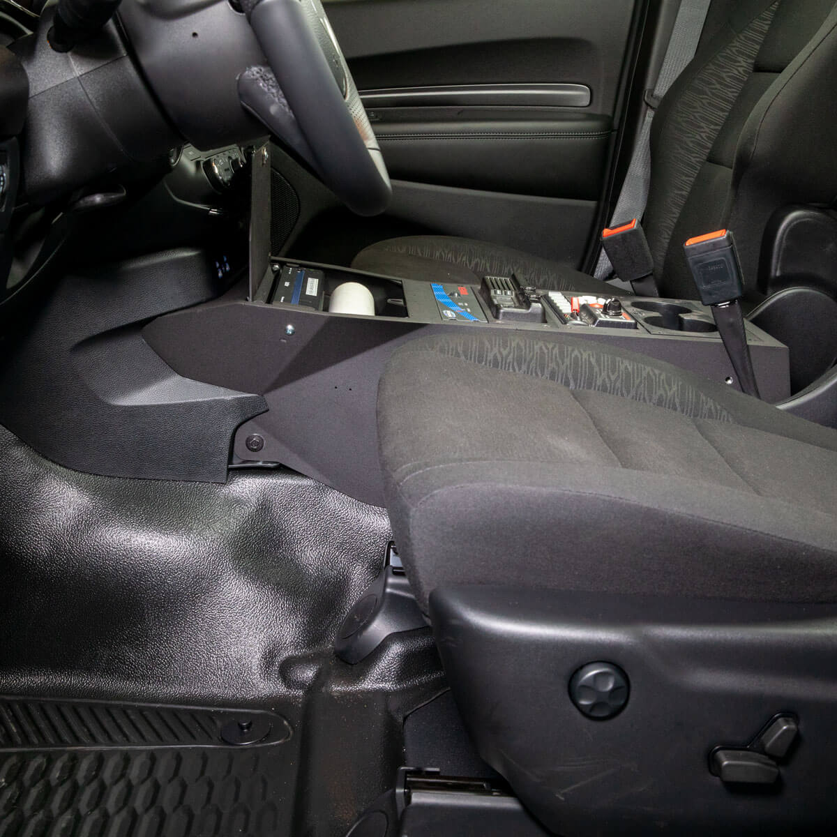 Contour Console – 16" – Integrated Printek–Brother Horizontal Contour (DODGE DURANGO PURSUIT 2021+)