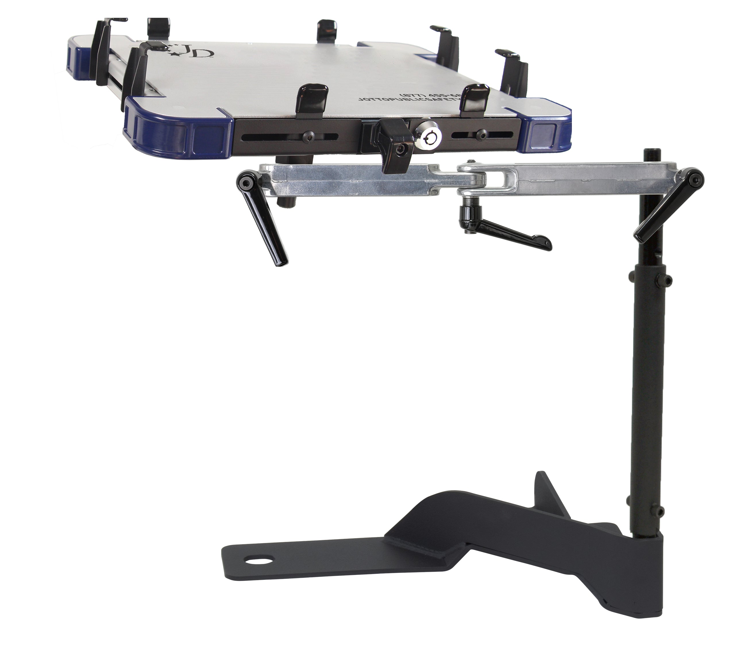 No Holes Mount – Laptop Mount – Ford Explorer (2020+) – Seat Bolt Mounted