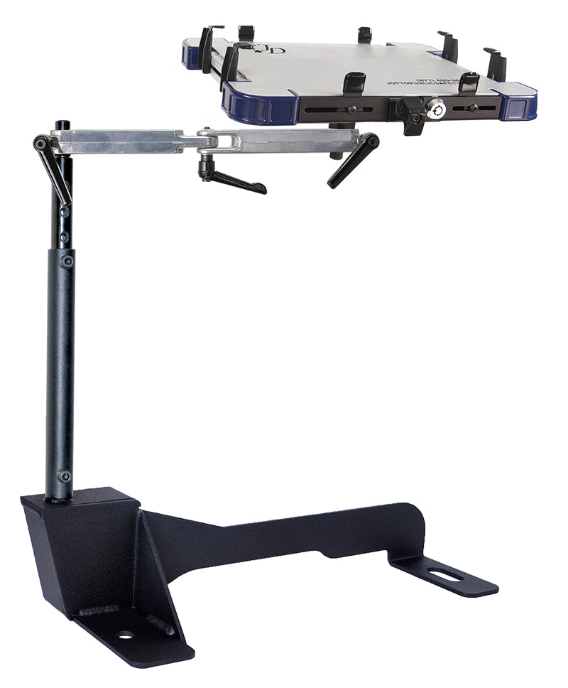 No Holes Mount – Laptop Mount – Chevy Tahoe / Suburban / Silverado / GMC Sierra (2000–2014 / 2000–2013)