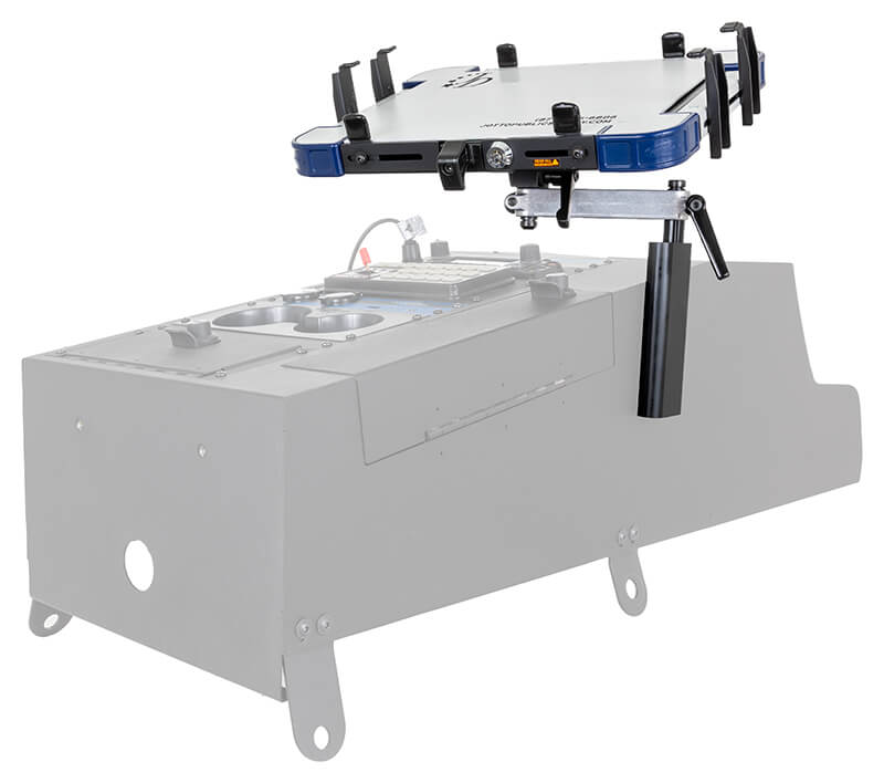 Standard Computer Side Mount w/ 6" Straight Arm