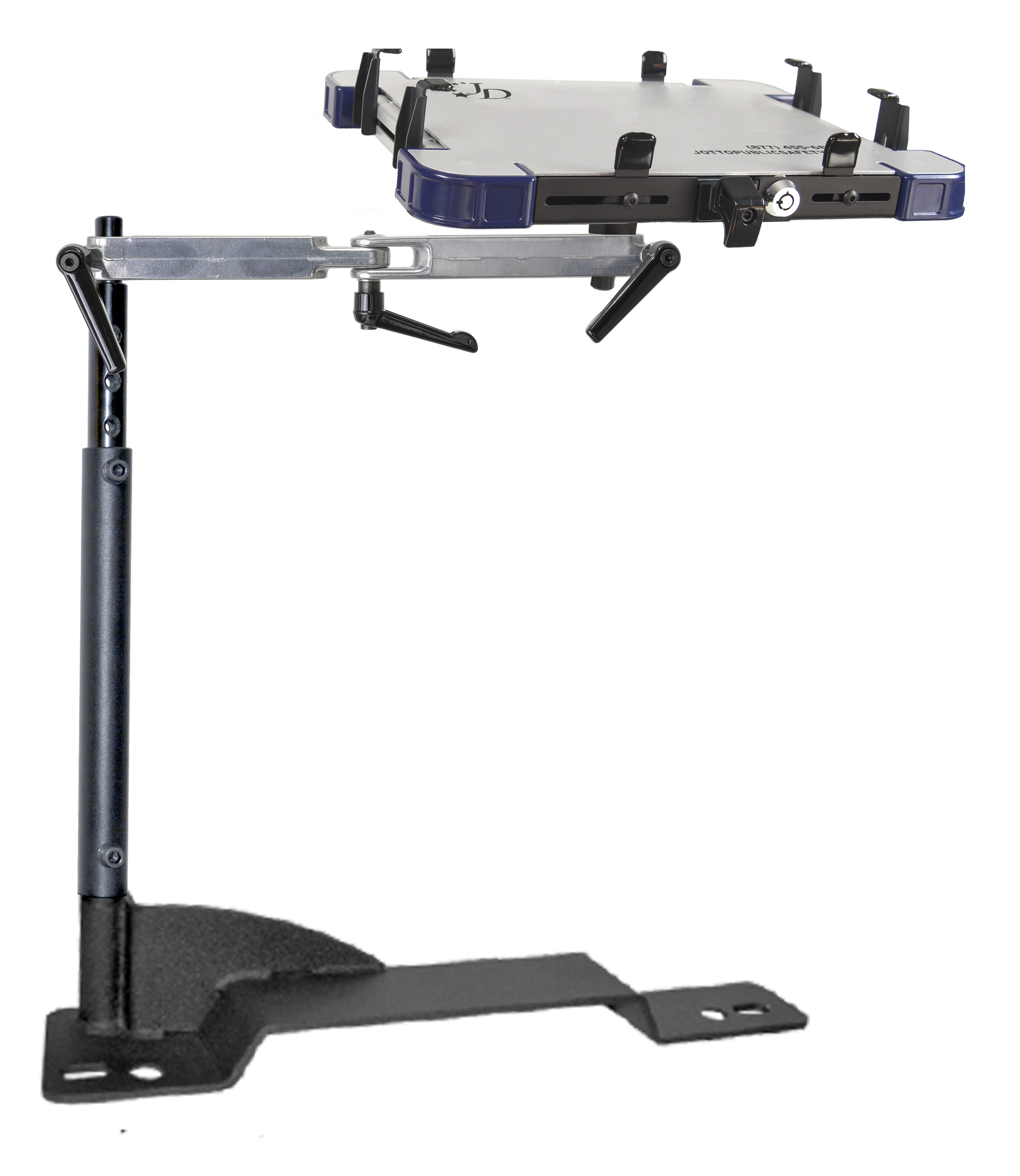 No Holes Laptop Mount – Ford F-250 / F-350 / F-450 / F-550 (2017+)