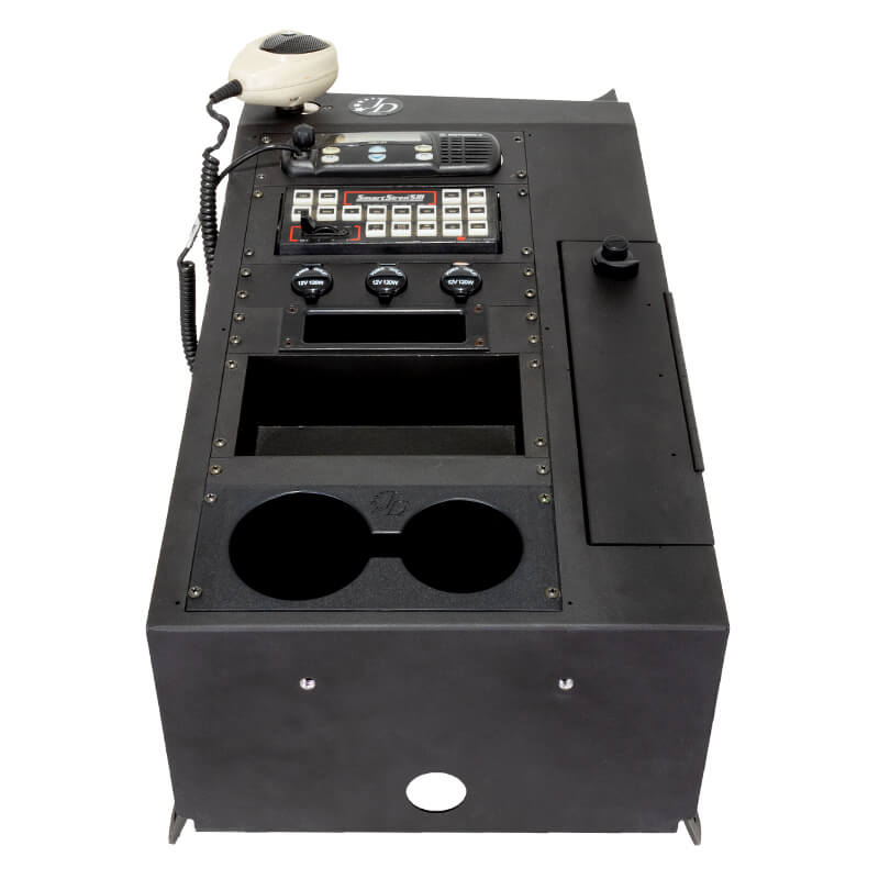 Contour Console – 20" – Horizontal Contour with Locking Lid (CHEVY TAHOE 2025+)