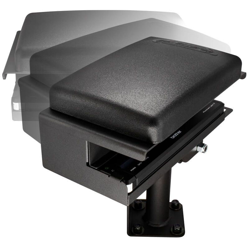 Accessory – Hinged Armrest with Brother PJ Printer Mount