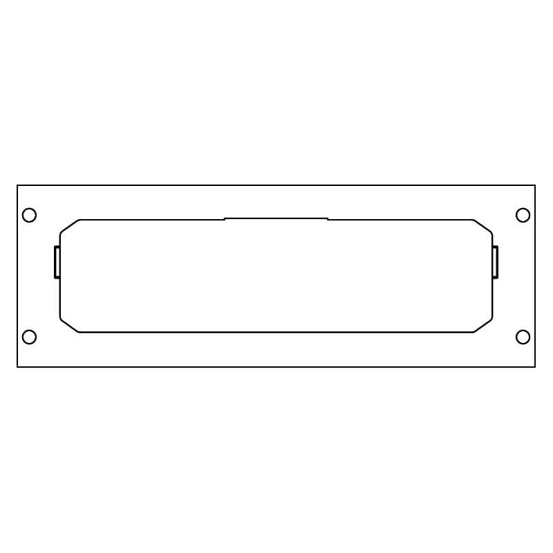 Faceplate 3" – Motorola / WatchGuard M500 Core Processor