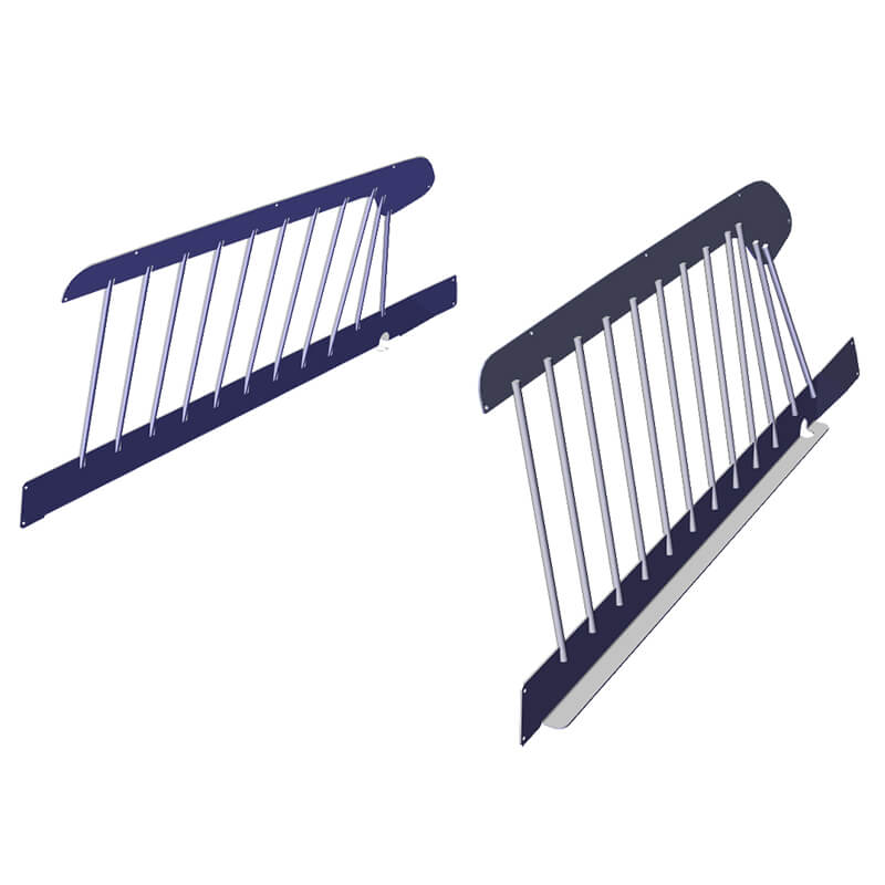 Window Armor – Bar-Style Rear Window Armor for Dodge Durango PPV (2019+) (OEM Doors)