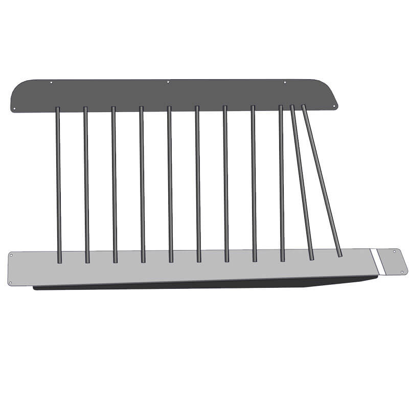 Window Armor – Chevy Tahoe (2021+) Vertical Bar Window Armor (OEM or ABS Doors)