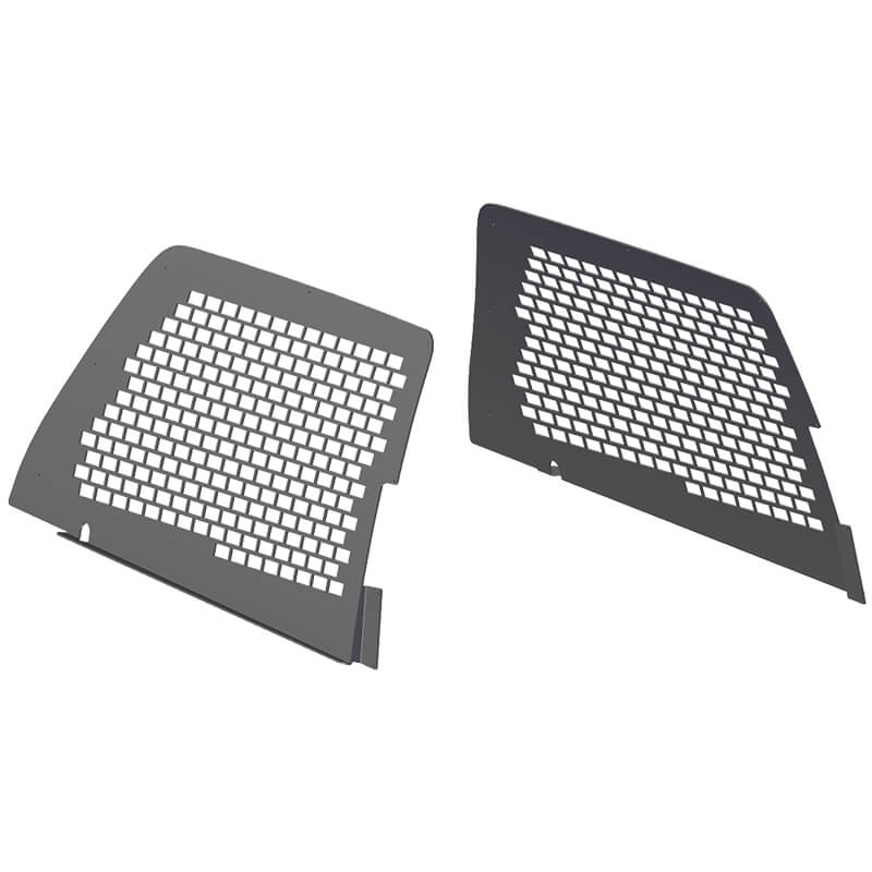 Window Armor – Secure-Grid Rear Window Armor for Dodge Durango PPV (2019+) (OEM Doors)