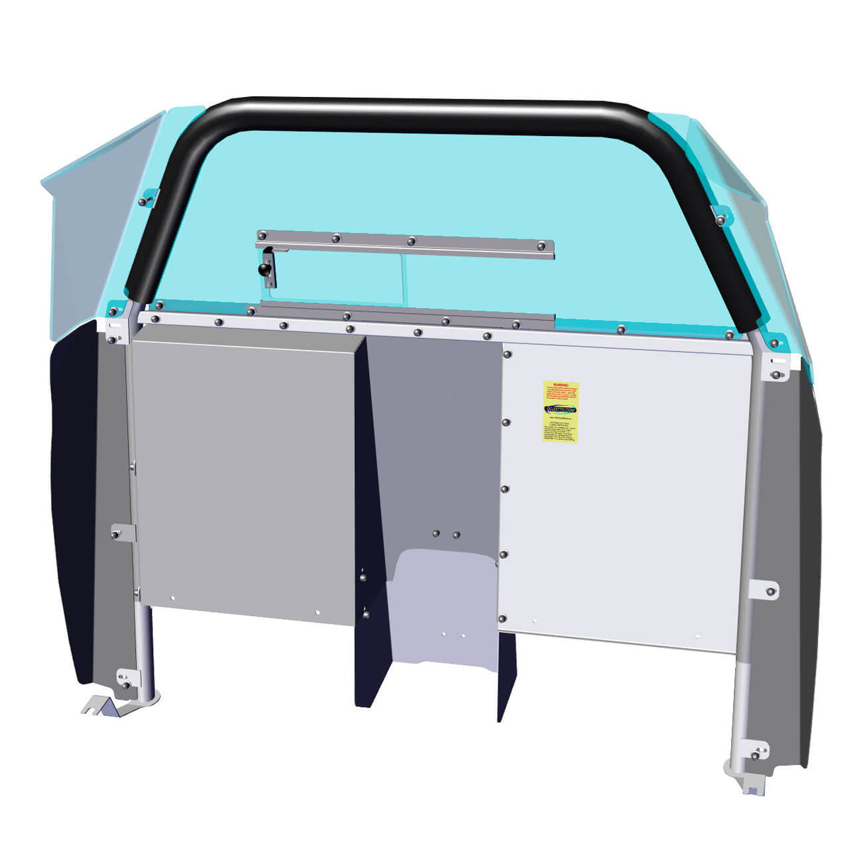 Partition – space creator with bidirectional recessed housing (Chevy T