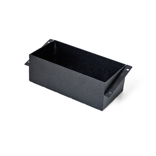Accessory – 4" Utility Box (Faceplate Mount, Standard Consoles)
