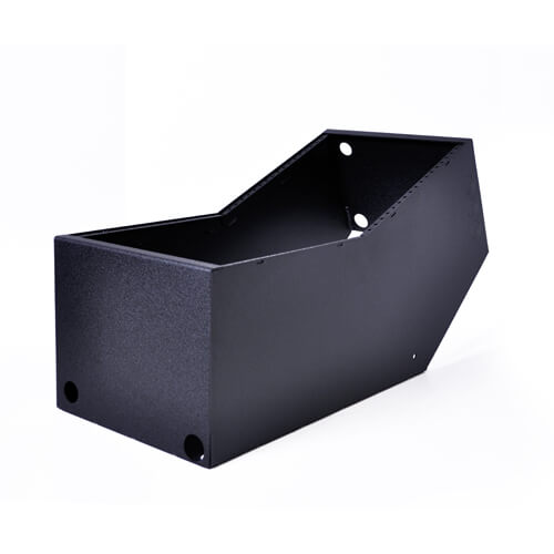 Standard Console – 18" – Lazy “L” Sloped Equipment Console