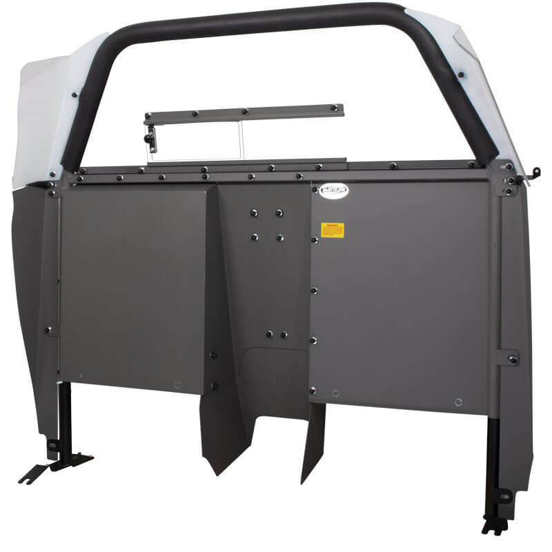 Partition – space creator with bidirectional recessed housing (Ford PI Utility 2020+)