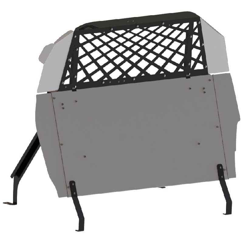 CB4 Cargo Barrier, Side-Curtain-Airbag Compliant (Ford PI Utility 2020+)