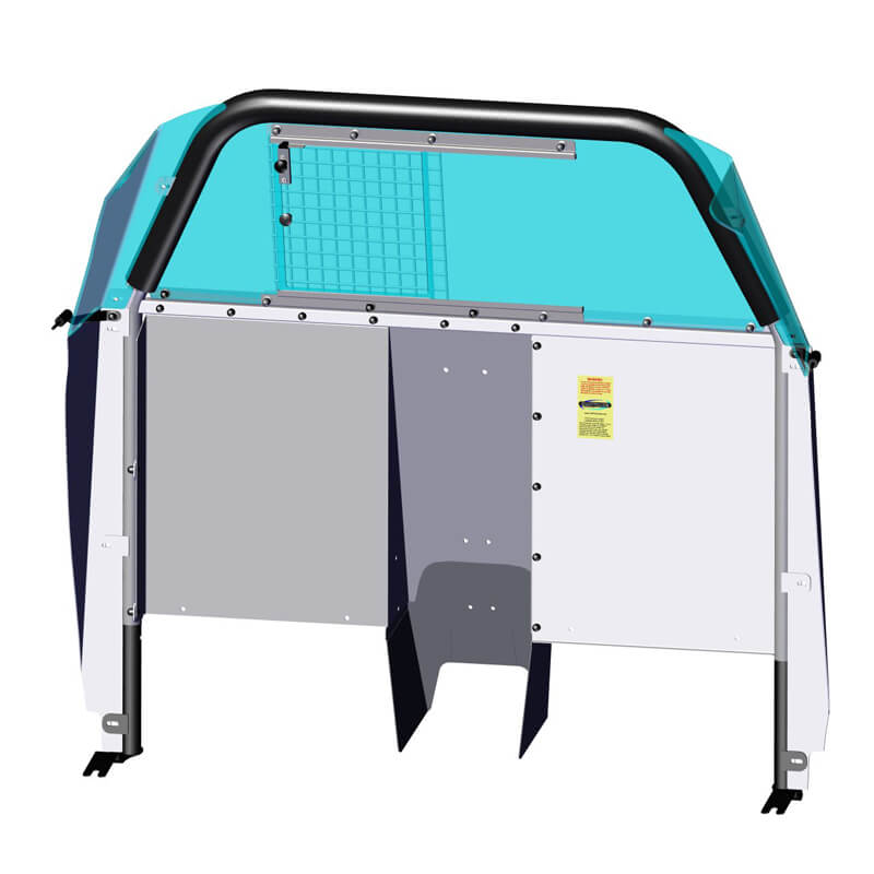 Partition – UDRH (Full Window + Safety Wire) – PI Utility (2020+)