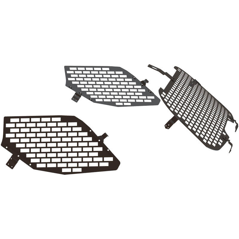 Window Armor – Ford PI Utility (2020+) Rear Cargo Area Secure-Grid Window Armor