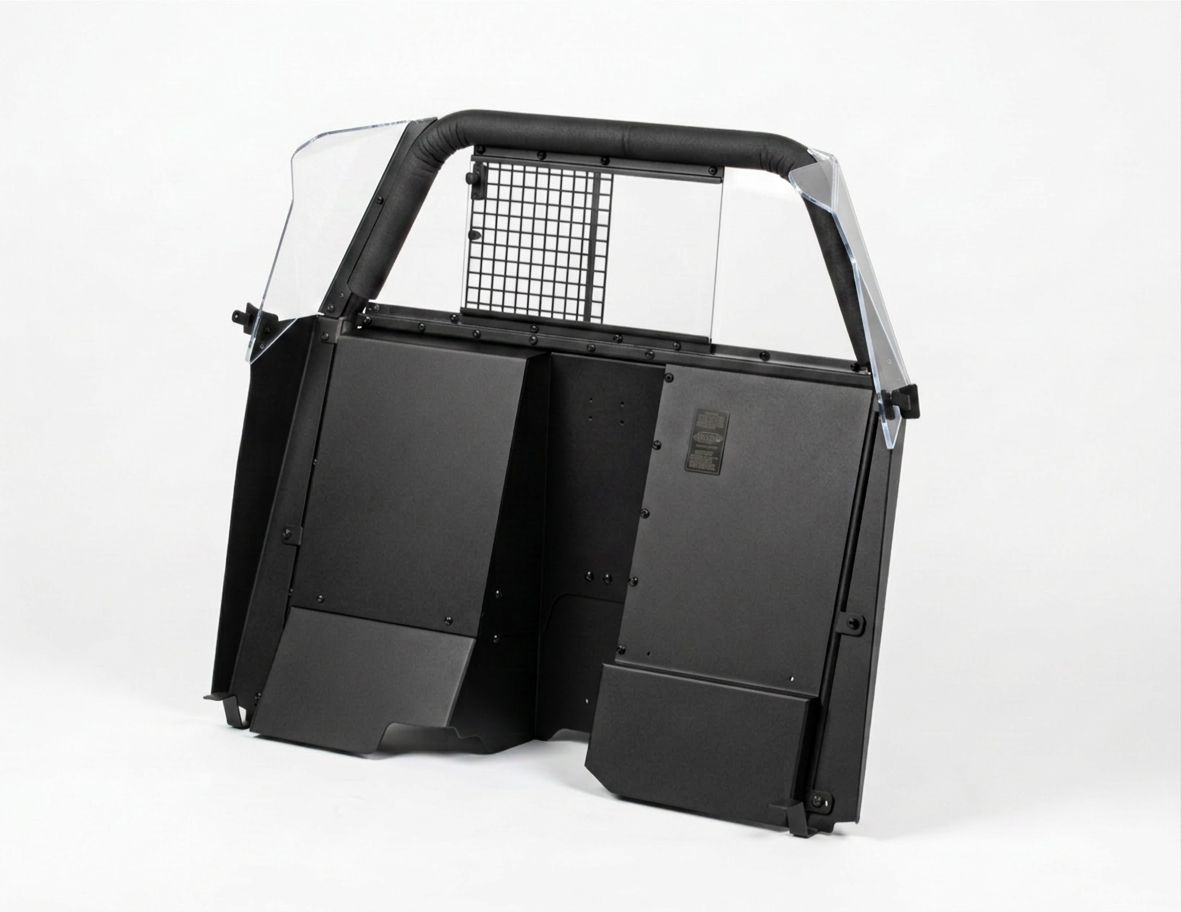 Partition – Space Creator (Full Window + Safety Wire) – Silverado SSV (2023+)