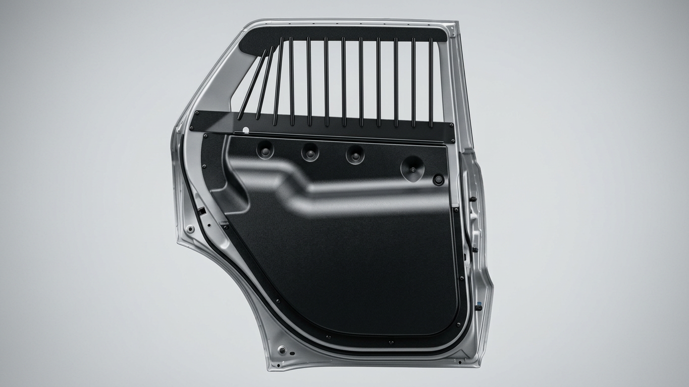 Window Armor + Door Panel – Bar-Style Window Armor & ABS Door Panel Package (Dodge Durango 2019+)
