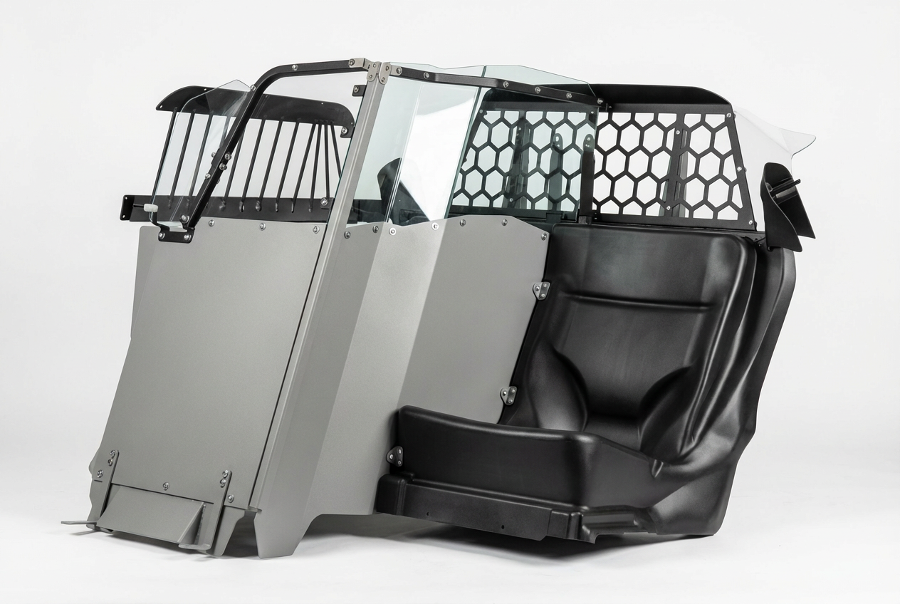 Single Cell Mount – Floor Mounted (Ford PIU 2020+)