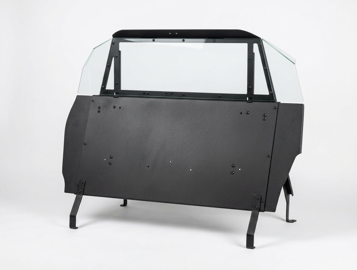 Cargo Barrier with Scratch-Resistant Polycarbonate – Ford PIU 2020+
