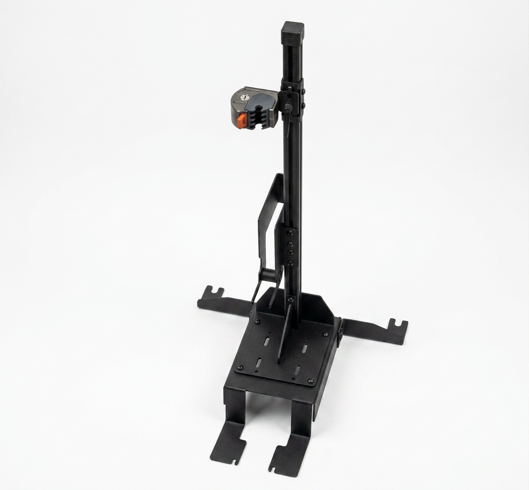 Gun Rack – Floor Mount – Vertical Single AR Secure (ZRT Lock, PI Utility 2020+)