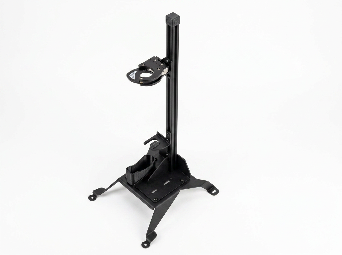 Gun Rack – Floor Mount – Vertical Single AR (GL3-XL Lock, Durango 2021+)