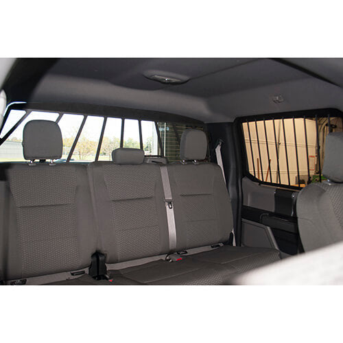 Window Armor – Ford F-150 (2016+), F-250 (2019+) Door & Rear Bar-Style Window Armor (OEM Doors)