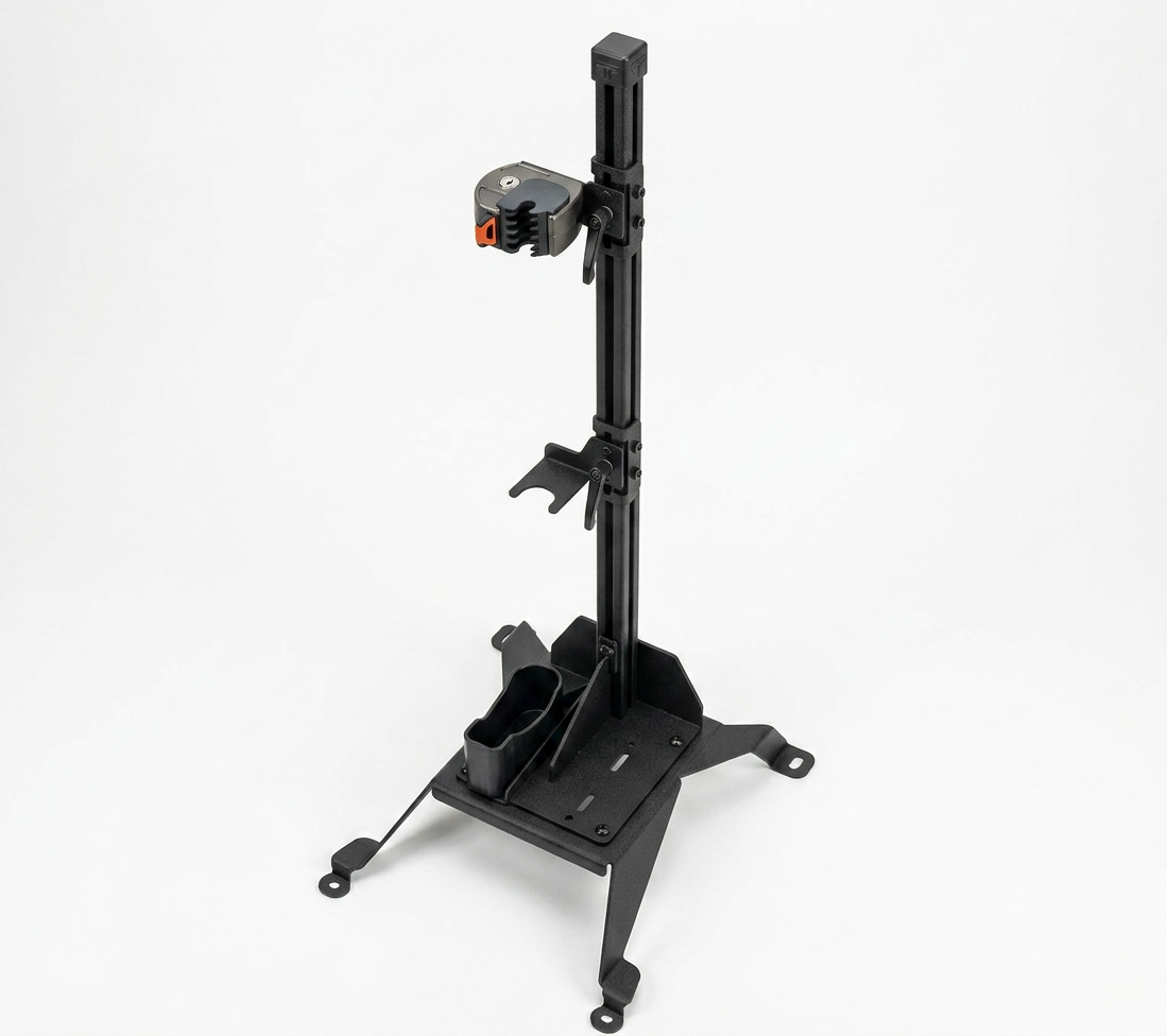 Gun Rack – Floor Mount – Vertical Single AR (ZRT Lock, Durango 2021+)