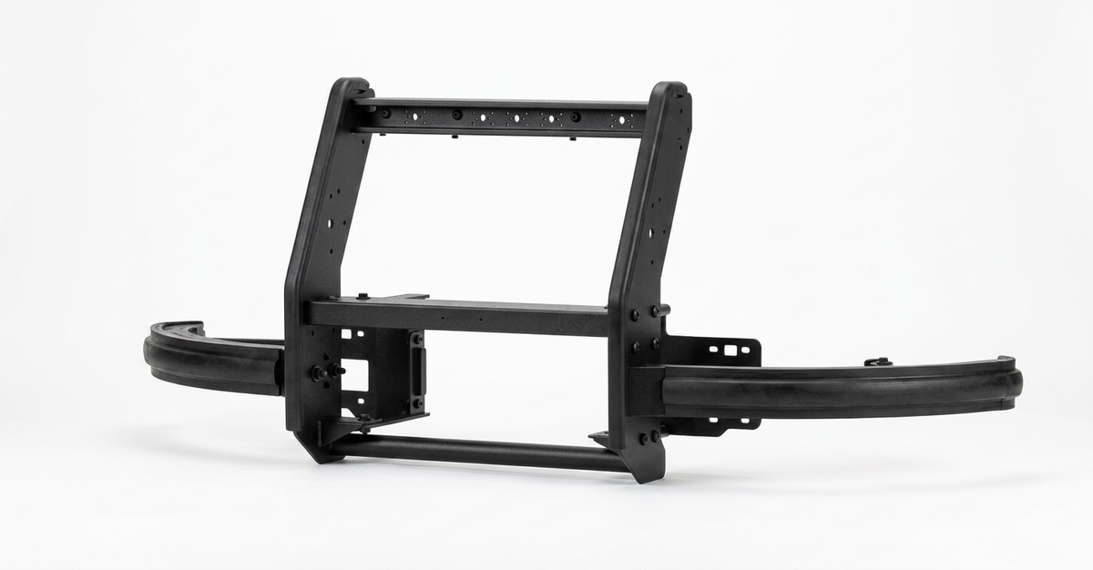 475-2284 — TVI/pit bar fitted to a Ford PI Utility push bumper