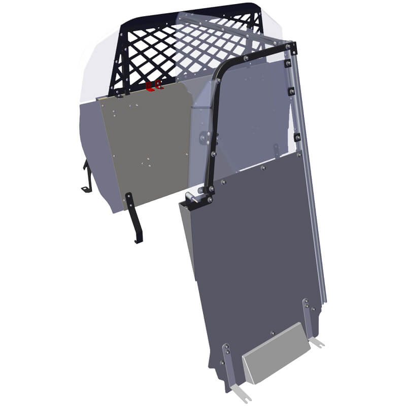 Single Cell – Lite Prisoner Transport System for Ford PI Utility (2020+)