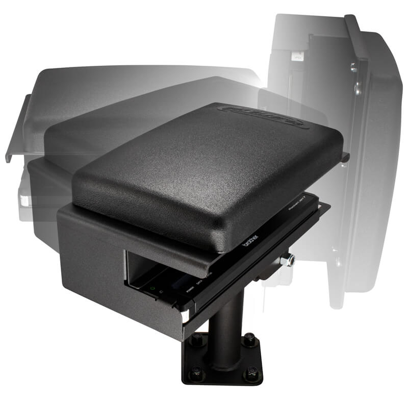 Accessory – Hinged Armrest with Brother PJ Printer Mount