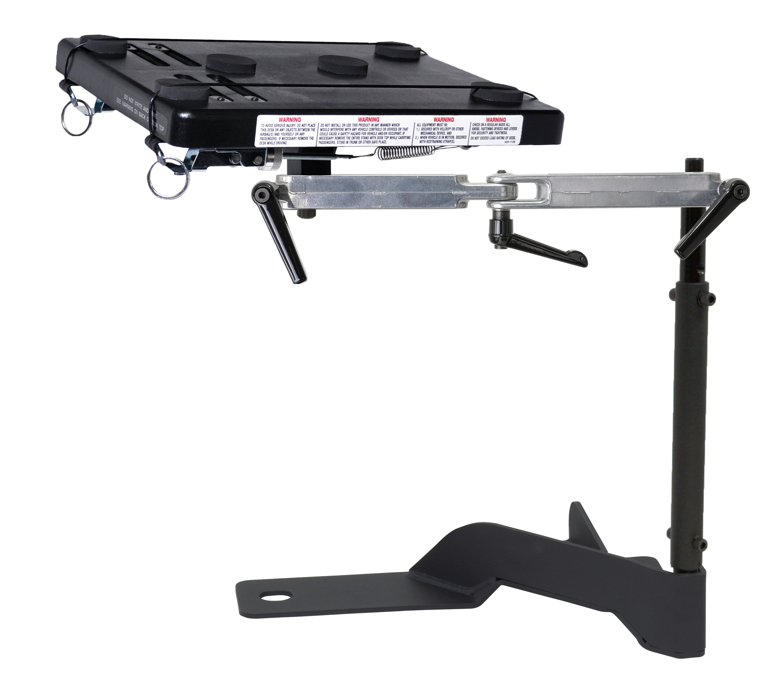 No Holes Mount – Laptop Mount – Ford Explorer (2020+) – Seat Bolt Mounted