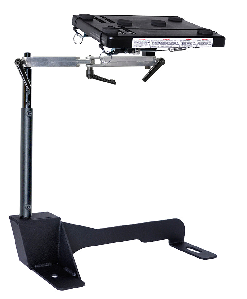 No Holes Mount – Laptop Mount – Chevy Tahoe / Suburban / Silverado / GMC Sierra (2000–2014 / 2000–2013)