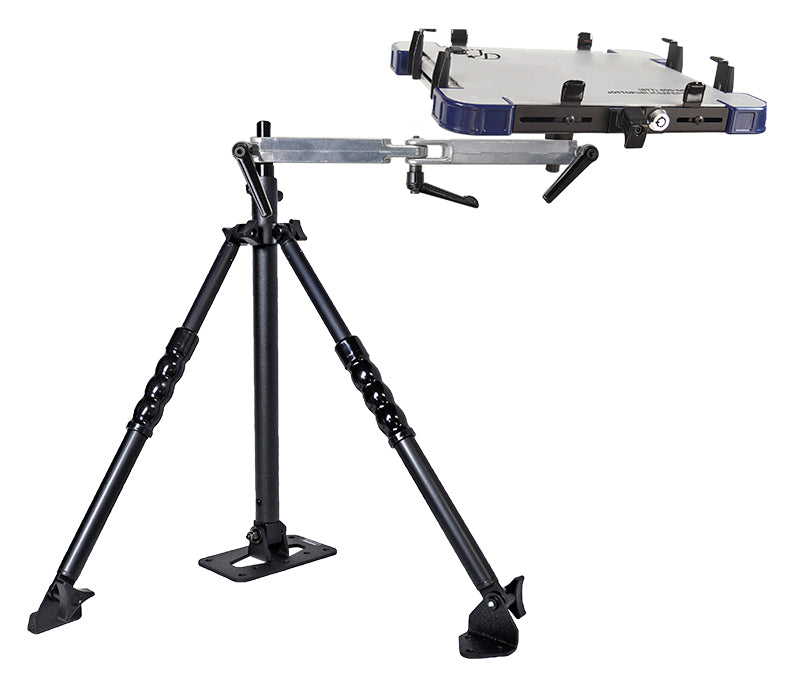 No Holes Mount – Laptop Mount – Universal Tripod Mount – Floor Mounted