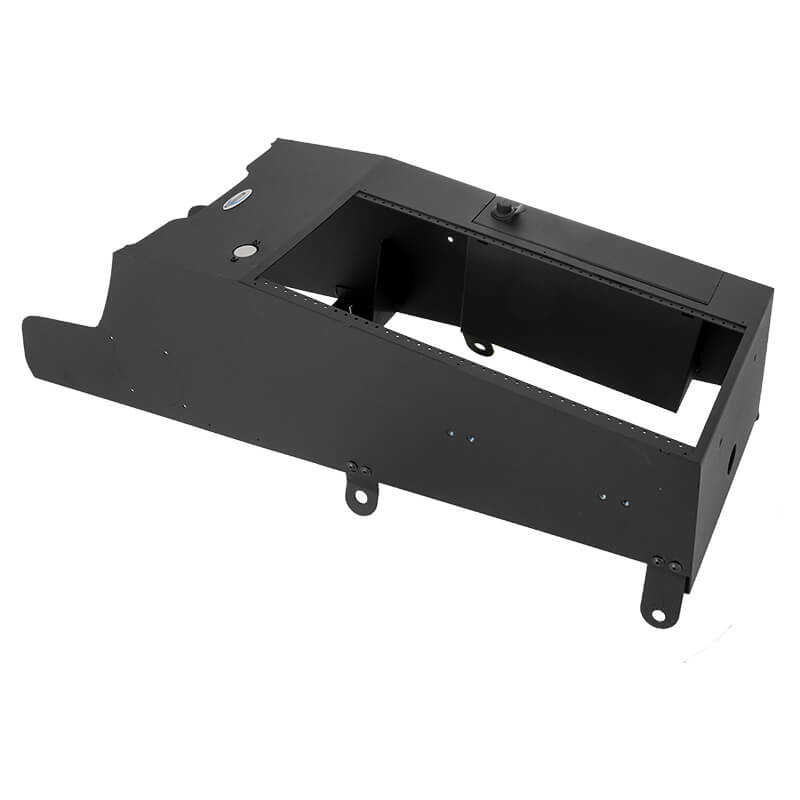 Contour Console – 20" – Horizontal Contour with Locking Lid (CHEVROLET SILVERADO 1500 PPV/SSV 2023+)