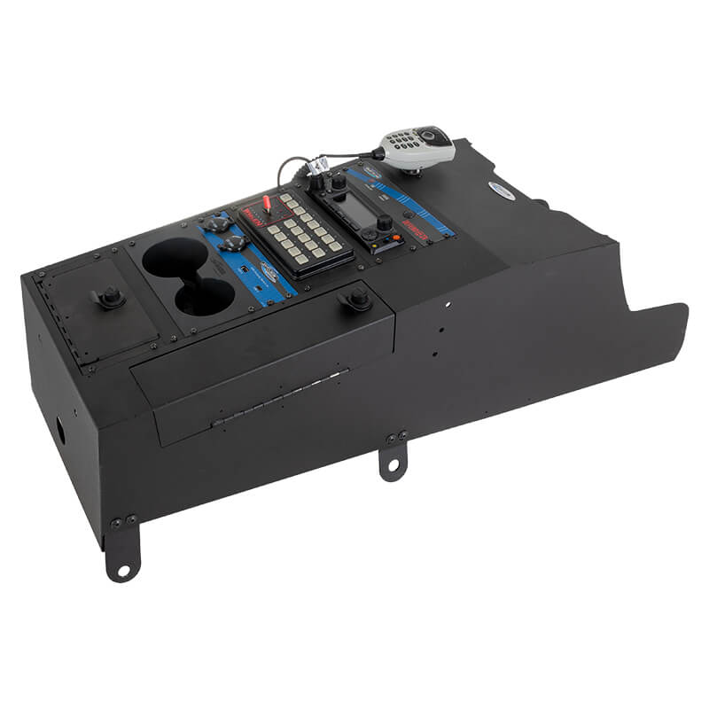Contour Console – 20" – Horizontal Contour with Locking Lid (CHEVROLET SILVERADO 1500 PPV/SSV 2023+)