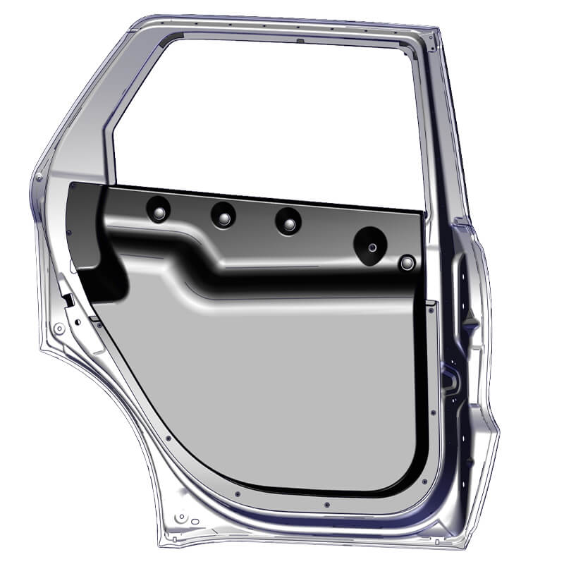 Window Armor – ABS Rear Door Panels for Dodge Durango (2019+)